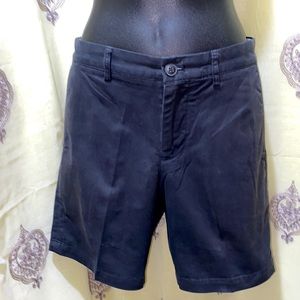 CLUB MONACO BAXTER FIT  COTTON SHORTS SZ 28 NAVY